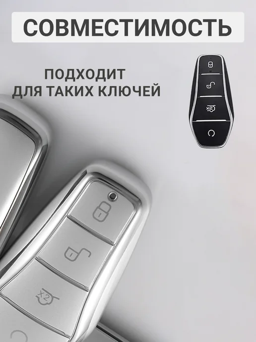 Фото товара 25575, чехол для ключа byd